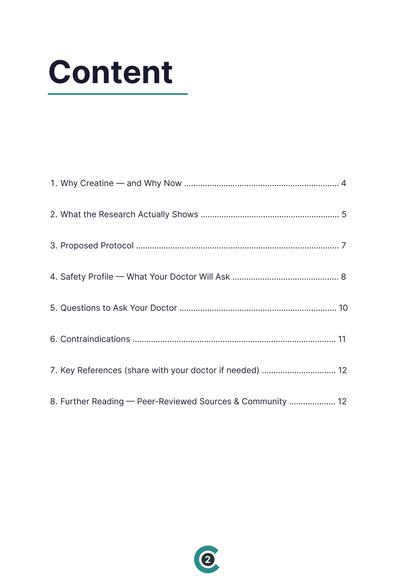Free resource talk to your doctor [Digital Gift]