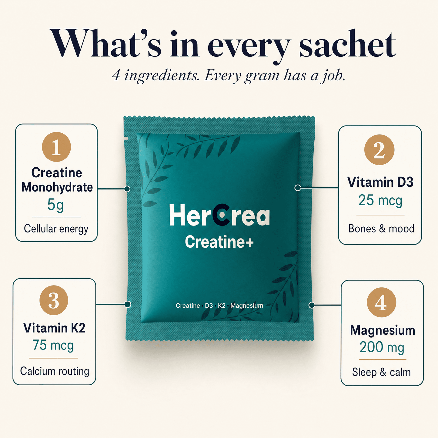 HerCrea - Creatine+
