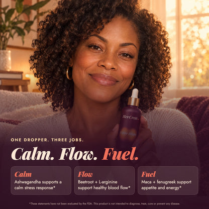 Calm, flow, fuel: what each ingredient is there for